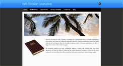 Desktop Screenshot of faith-cc.com