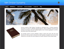 Tablet Screenshot of faith-cc.com